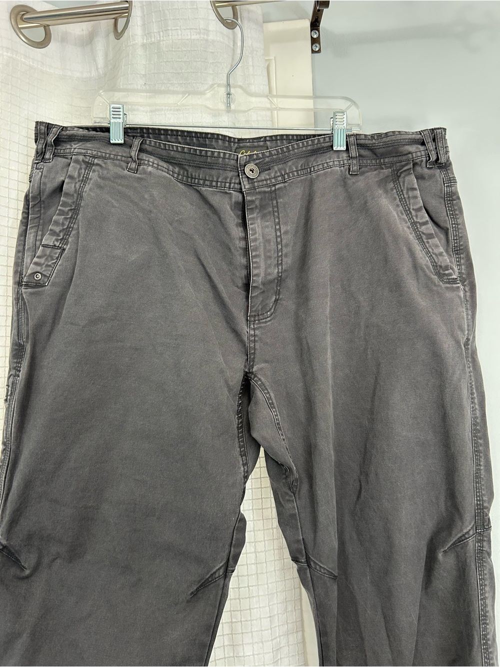 Cabela's Men's Cargo Pants - Charcoal Gray - Picture 2 of 5